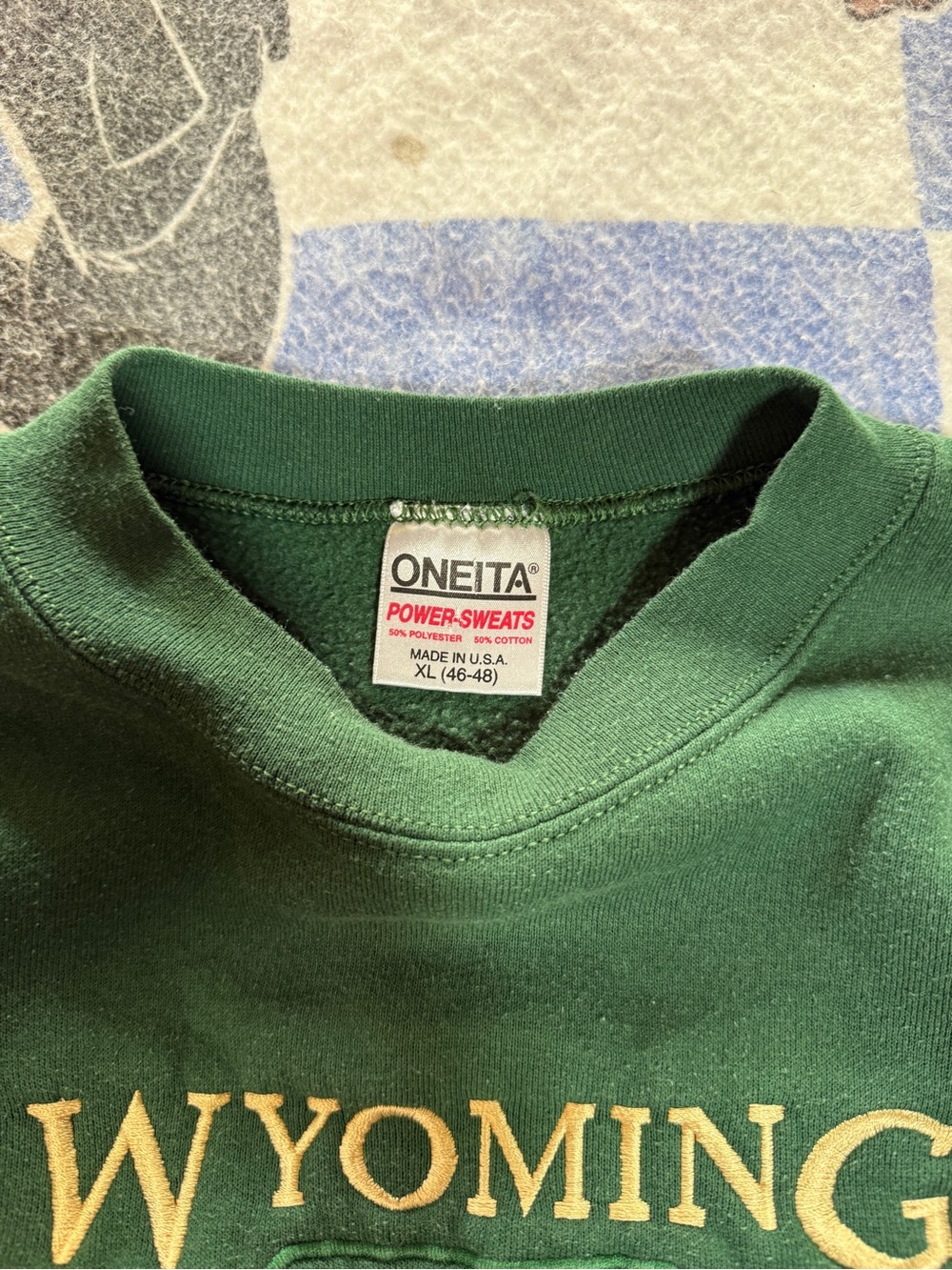 Vintage Wyoming crewneck sweatshirt - Picture 3 of 3